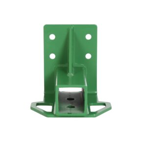 ECOTRIC Rear Trailer Hitch Receiver (Green) Compatible with John Deere Deer Gator 4x2/ 6x4 Old-Style Durable