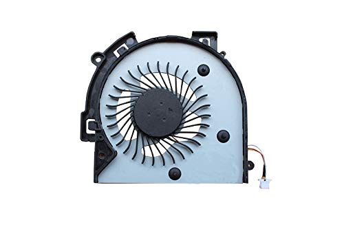 Z-one Fan Replacement for HP Envy 15-AQ 15-AR M6-AQ x360 15-AQ000 x360 15-AQ200 Series CPU Cooling Fan 856277-001 4-Wire 4-pin