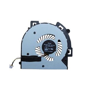 z-one fan replacement for hp envy 15-aq 15-ar m6-aq x360 15-aq000 x360 15-aq200 series cpu cooling fan 856277-001 4-wire 4-pin