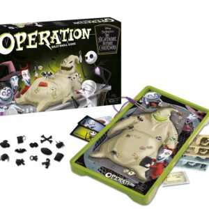 Operation Disney The Nightmare Before Christmas Board Game | Collectible Operation Game | Featuring Oogie Boogie & Nightmare Before Christmas Artwork, 1+ Players