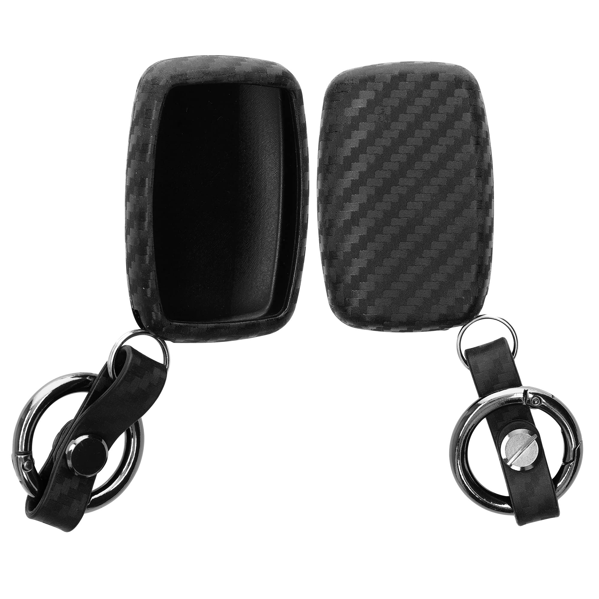 kwmobile Silicone Key Fob Cover Compatible with Land Rover Jaguar 5-Button Remote Car Key