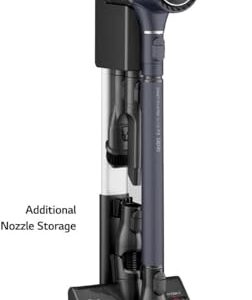 LG CordZero Cordless Stick Vacuum Cleaner, Hard Floor, Carpet, Upholstery, Car, Pet Hair, Powerful Suction, Extra Battery, Up to 80 Min, Lightweight, Handheld, A907GMS