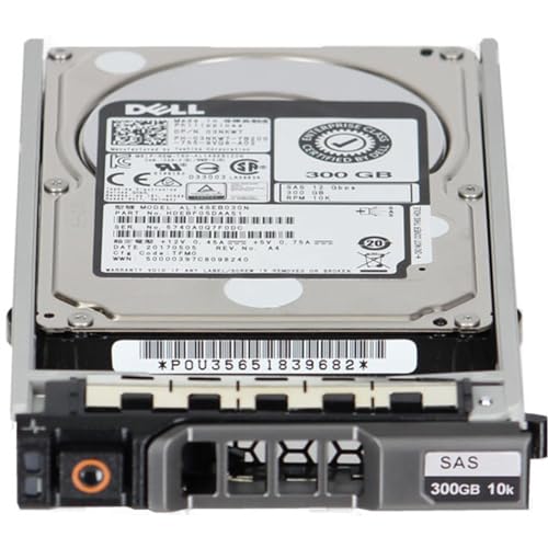 Dell 300GB 10K 12Gbps SAS 2.5 HDD (3NKW7) (Renewed)