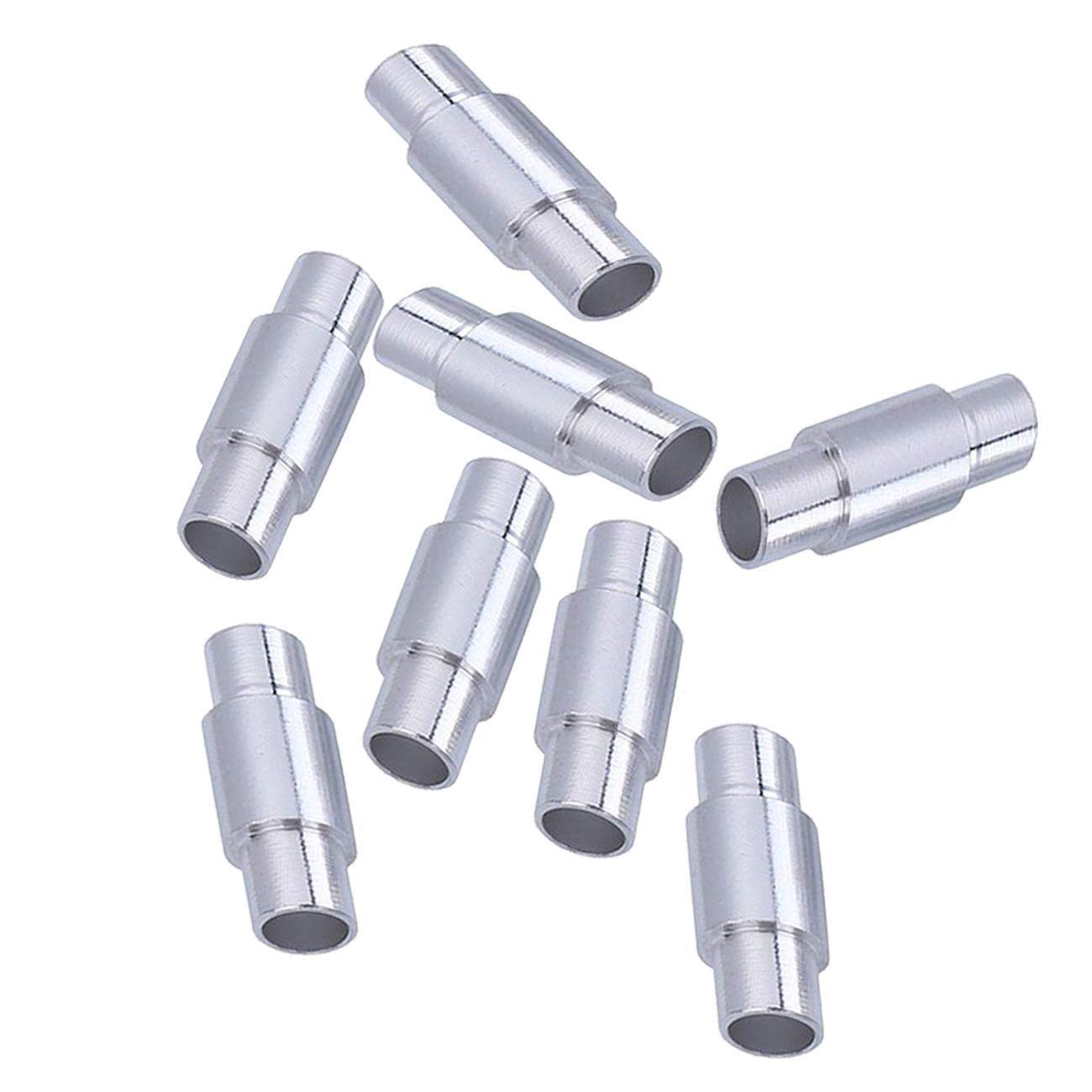 Aluminum spacers Skates 8-Pack Spacers for 6mm Axles Spacers (Silver)