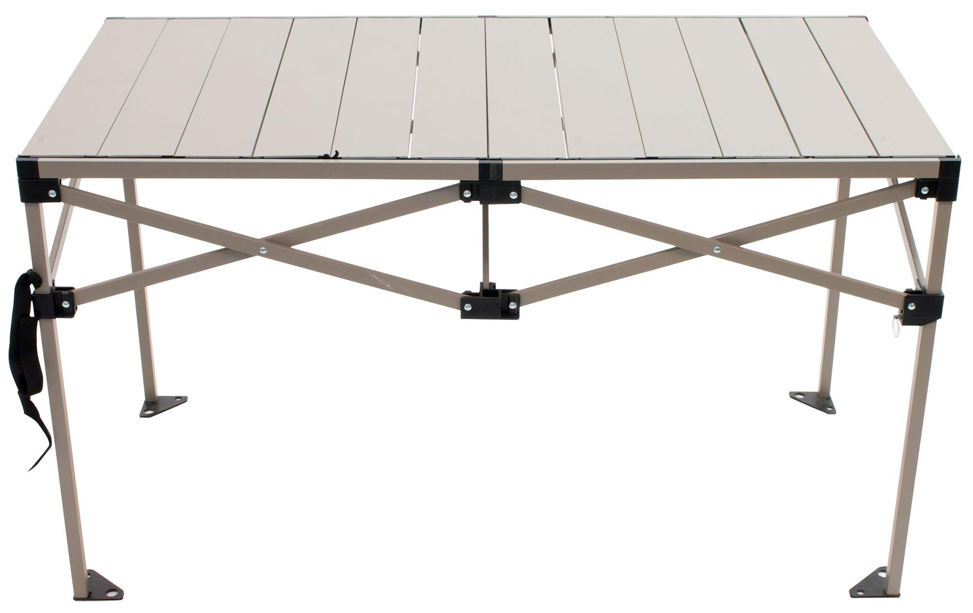 Rio Gear 48" x 25" Outdoor Camping Aluminum Roll Top Table