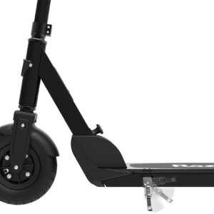 Razor E Prime Air Adult Electric Scooter - Up to 15 mph, 8" Air Filled Front Tire, Rear Wheel Drive, 250W Brushless Hub Motor, Lightweight Aluminum Frame, Anti-Rattle System, Foldable