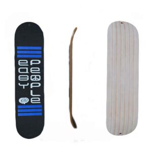 Easy People Skateboards TSP2 BU & RD Snow Skate Channelback Snow Skateboard with 2X Leash Snowskate Choose Color Option