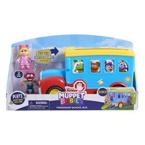 Muppet Babies Friendship School Bus, Kids Toys for Ages 3 Up by Just Play