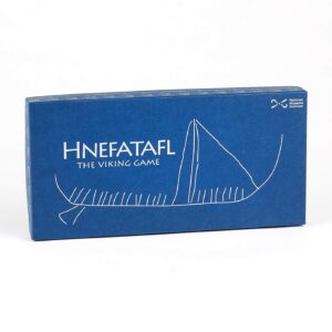 Hnefatafl - The Viking Game - Includes Uniquely Designed Cotton Drawstring Pouch/Bag for Playing Pieces