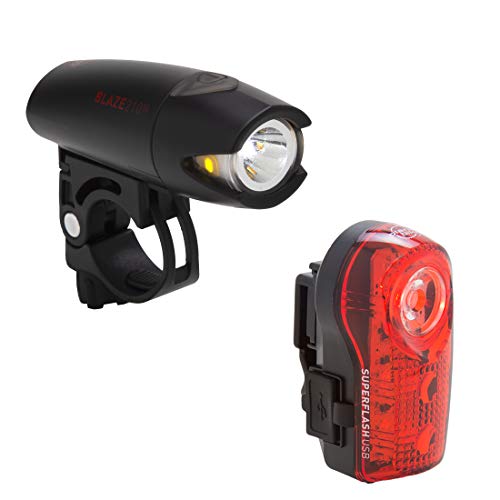 Planet Bike Blaze 210 SL & Superflash Bike Light Set