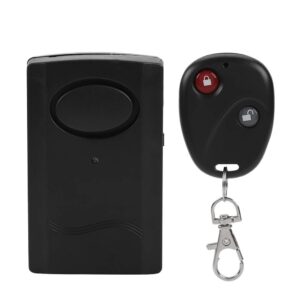 sonew wireless anti-theft alarm with remote, motorcycle security alarm vibration sensor, 120db loud