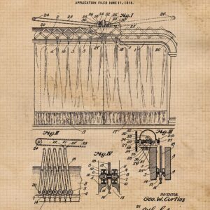 Vintage Theater Patent Prints, 4 (8x10) Unframed Photos, Wall Art Decor Gifts for Home Office Props Garage School College Drama Student Teacher Coach Director Producer Musical Stage Acting Movies Fans