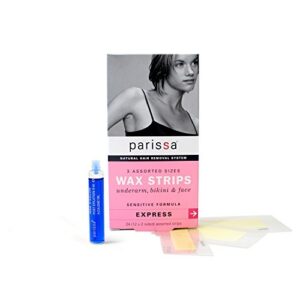 Parissa Assorted Size Wax Strips (24 strips), Pack Of 3