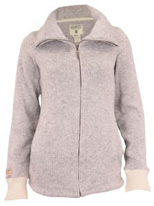 ccm women's paper fleece track jacket size xl