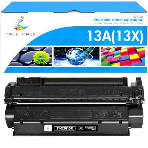 TRUE IMAGE Compatible Toner Cartridge Replacement for HP 13X 15A 15X 13A Q2613X C7115X C7115A Q2613A for Laserjet 1200 1300 1300n 3380 3300 1000 1220 3320 3330 Printer Ink (Black, 1-Pack)