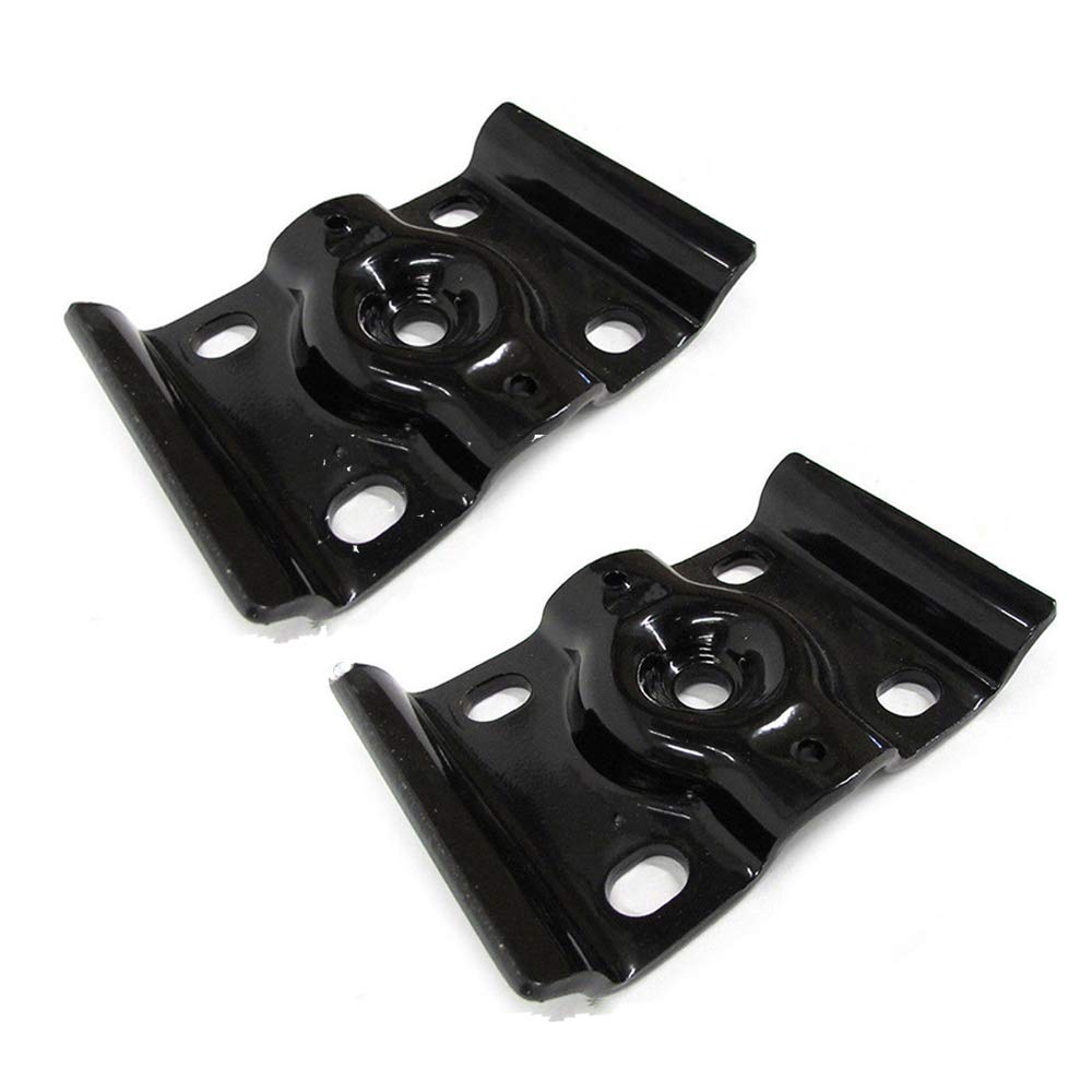 Pair Rear Suspension Axle Leaf Spring U-Bolt Counter Top Plate Bracket Fit for 1999-2010 Ford F-250 F350 Super Duty Excursion