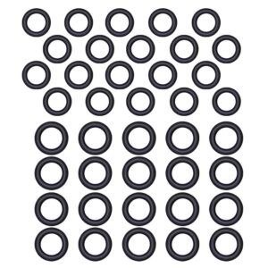 twinkle star pressure washer o-rings kit for 1/4" & 3/8" quick connect couplers - 40 pack | power washer hose o-rings set for sealing, replacement, and maintenance