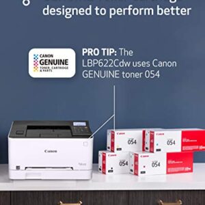 Canon Color Image Class LBP622Cdw -Wireless, Mobile Ready, Duplex Laser Printer, Compact Size - White