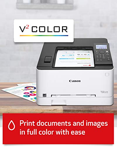 Canon Color Image Class LBP622Cdw -Wireless, Mobile Ready, Duplex Laser Printer, Compact Size - White