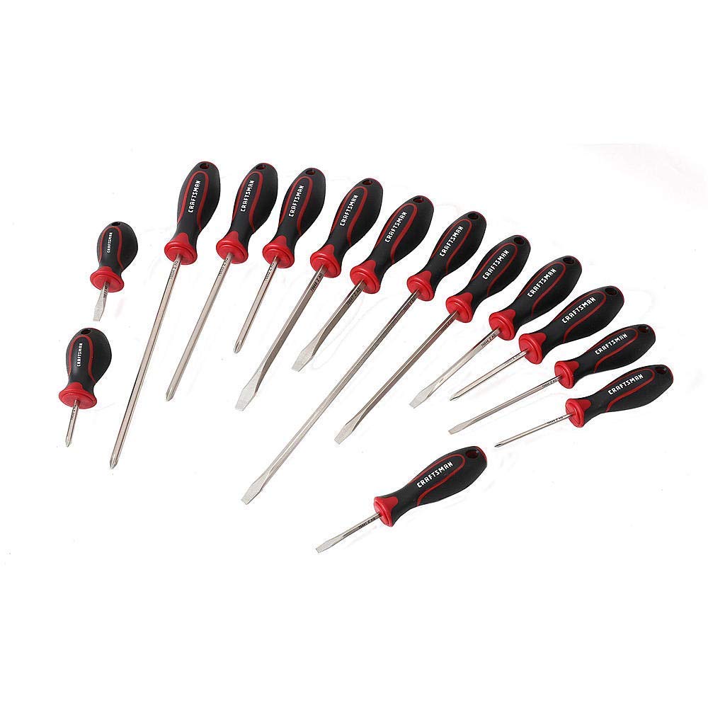 Craftsman 14 pc. Screwdriver Set phillips and slotted flat head