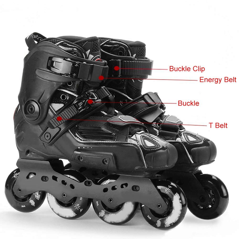 1Pcs Inline Roller Skate Energy Strap Buckle T Belt for Inline Roller Skate Accessories