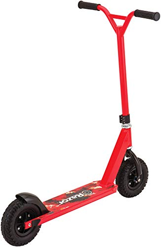 Razor Pro RDS Dirt Scooter for Kids Ages 10+ – Pneumatic Tires, Aircraft-grade Aluminum Frame, Off-Road Scooter for Riders Up to 220 lbs