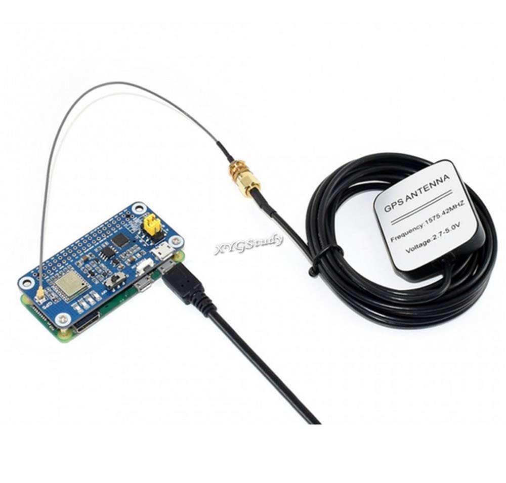 Raspberry Pi GNSS L76X GPS HAT Supports Multi-GNSS Systems GPS BDS QZSS Supports DGPS SBAS Interface UART with External Antenna Industrial PDA Tracking Security System Module @XYGStudy