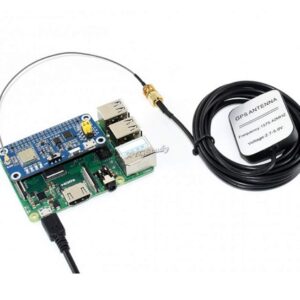 Raspberry Pi GNSS L76X GPS HAT Supports Multi-GNSS Systems GPS BDS QZSS Supports DGPS SBAS Interface UART with External Antenna Industrial PDA Tracking Security System Module @XYGStudy