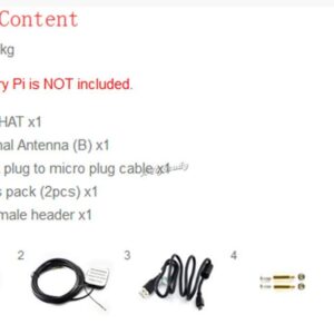 Raspberry Pi GNSS L76X GPS HAT Supports Multi-GNSS Systems GPS BDS QZSS Supports DGPS SBAS Interface UART with External Antenna Industrial PDA Tracking Security System Module @XYGStudy