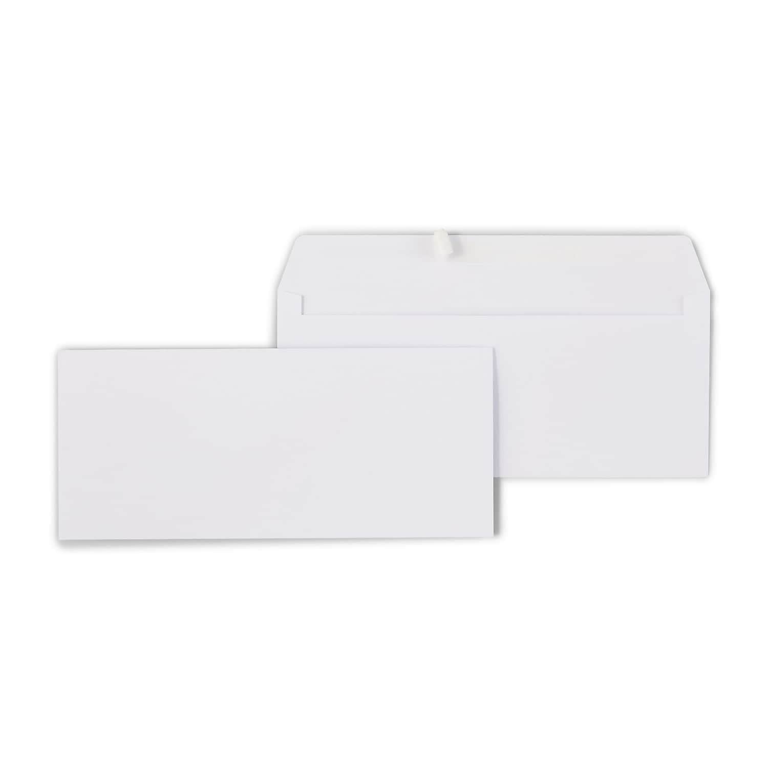 Staples 381912 Easy Close #10 Envelope 4-1/8-Inch X 9-1/2-Inch White 500/Box (381912)