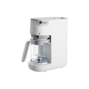 tommee tippee quick-cook baby food maker, blender and steamer, food processor, for all stages of baby weaning