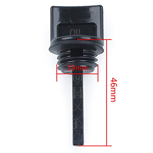 3 Pack Oil Filler Dipstick for Honda GX160 GX200 GX120 GX140 GX110 Engine Generator Lawnmower 15600-ZE1-003, ADEFOL Oil Filler Cap Compatible with Stens 125-692