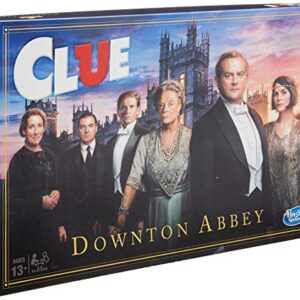 Hasbro Gaming Clue: Downton Abbey Edition Board Game for Kids Ages 13 & Up, Inspired by Downton Abbey