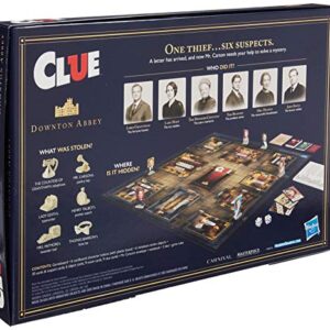 Hasbro Gaming Clue: Downton Abbey Edition Board Game for Kids Ages 13 & Up, Inspired by Downton Abbey