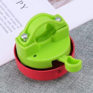 BESPORTBLE Bicycle Bell Ring for Boys Girls Bike Bell Cute Bicycle Ring Bell Accessory - Red Green