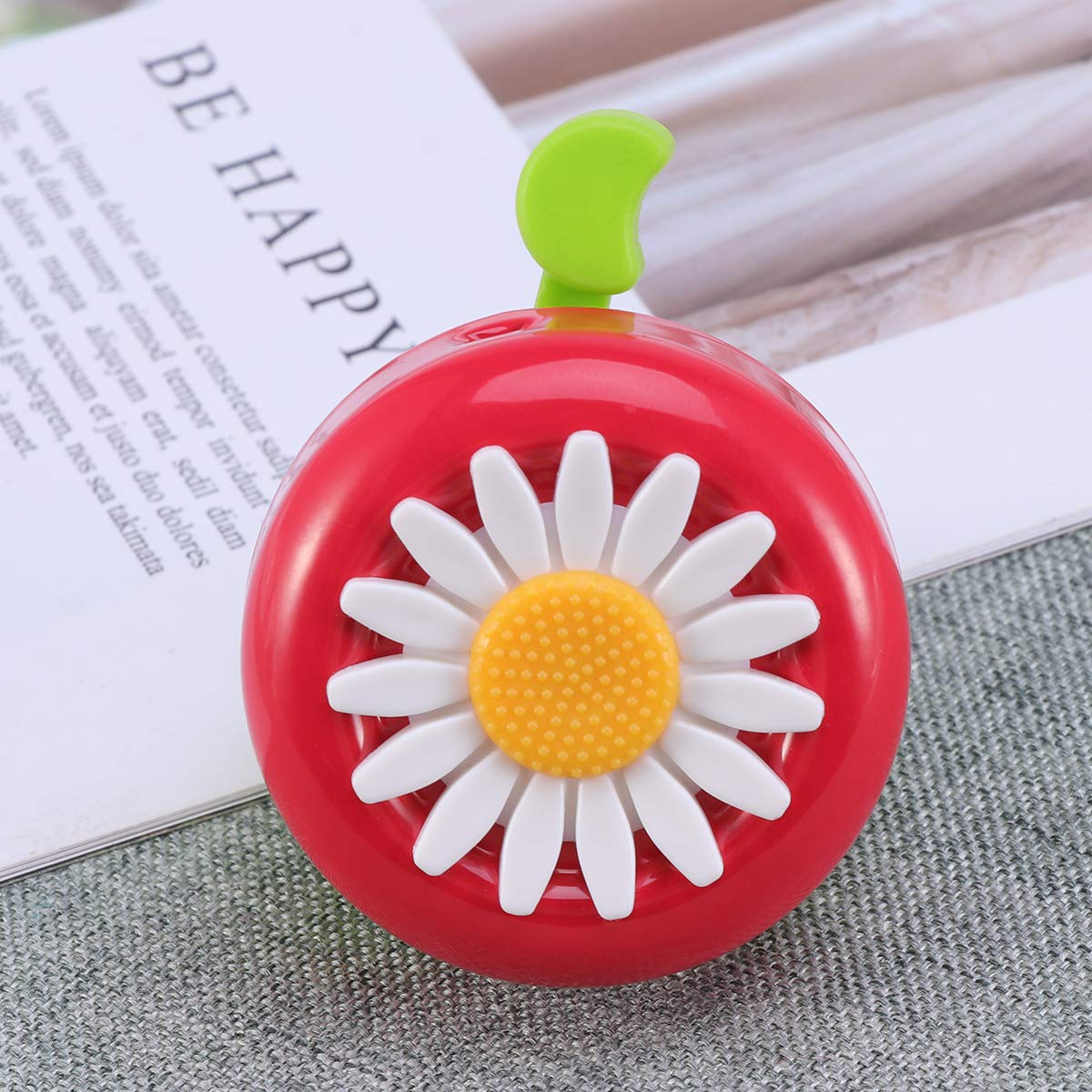 BESPORTBLE Bicycle Bell Ring for Boys Girls Bike Bell Cute Bicycle Ring Bell Accessory - Red Green