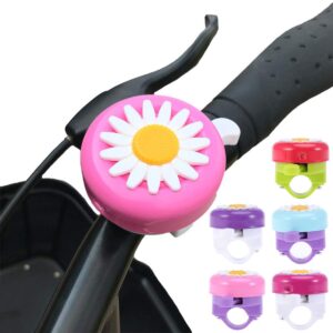 BESPORTBLE Bicycle Bell Ring for Boys Girls Bike Bell Cute Bicycle Ring Bell Accessory - Red Green