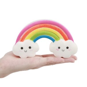anboor squishies rainbow bridge slow rising kawaii scented soft squishies toys