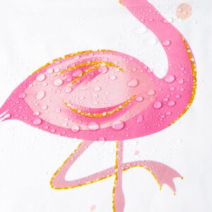 WERNNSAI Flamingo Tablecloth - 2 PCS 108''x 54'' Tropical Luau Party Disposable Plastic Table Cover Pineapple Party Supplies for Kid Girl Picnic Birthday Party Decorations