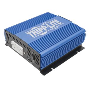 tripp lite 2000w power inverter, medium-duty power inverter with 2 ac 1 usb outlets, 2.0a battery cables (pinv2000)