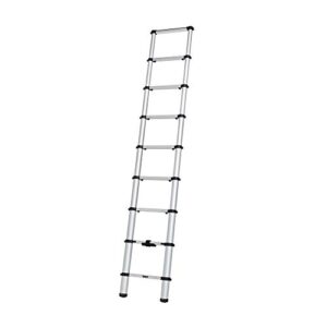 thule van ladder - 9 steps - 8.5ft extension - telescoping van ladder - easy close system - en:131 compliant