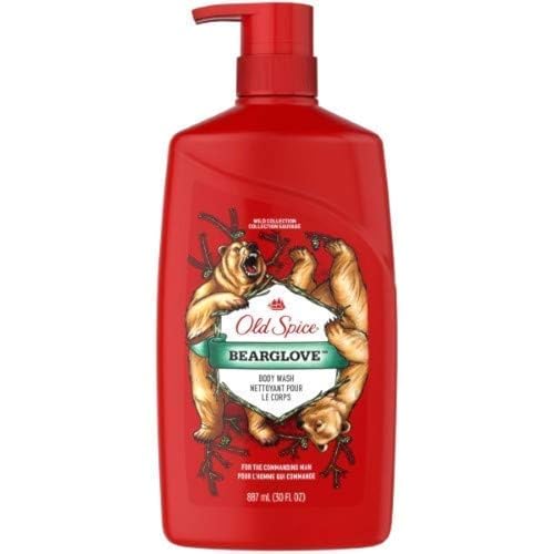 Old Spice Wild Collection Bearglove Body Wash Pump (Pack of 2)