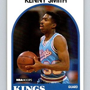 1989-90 Hoops Basketball #232 Kenny Smith Sacramento Kings Official NBA Trading Card