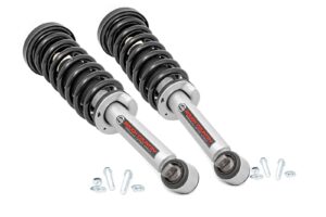 rough country 3" loaded n3 lifted struts for 2014-2024 ford f-150 4wd - 501059