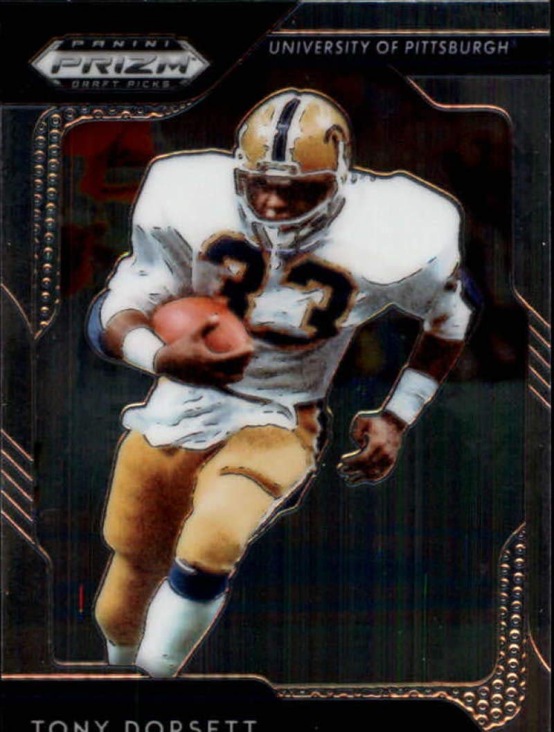 2019 Panini Prizm Draft Picks #96 Tony Dorsett Pittsburgh Panthers Football Trading Card