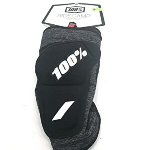 1 Unisex-Adult Ridecamp Knee Guard, Grey Heather/Black, S