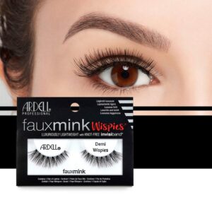 Ardell Faux Mink Lashes Demi Wispies, 4 Pack