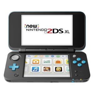 New Nintendo 2DS XL - Black + Turquoise With Mario Kart 7 Pre-installed - Nintendo 2DS (Renewed)