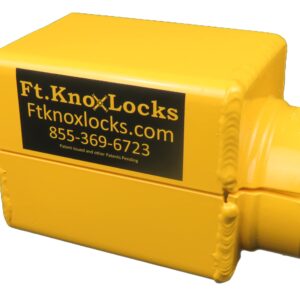 Ft. Knox Locks Curt Style Bumper Pull Coupler/Hitch Trailer Lock with Trimax Puck Lock