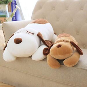 elfishgo Soft Large Dog Plush Hugging Pillow, Giant Dogs Puppy Stuffed Animals Toy Gifts for Kids, 19.7"